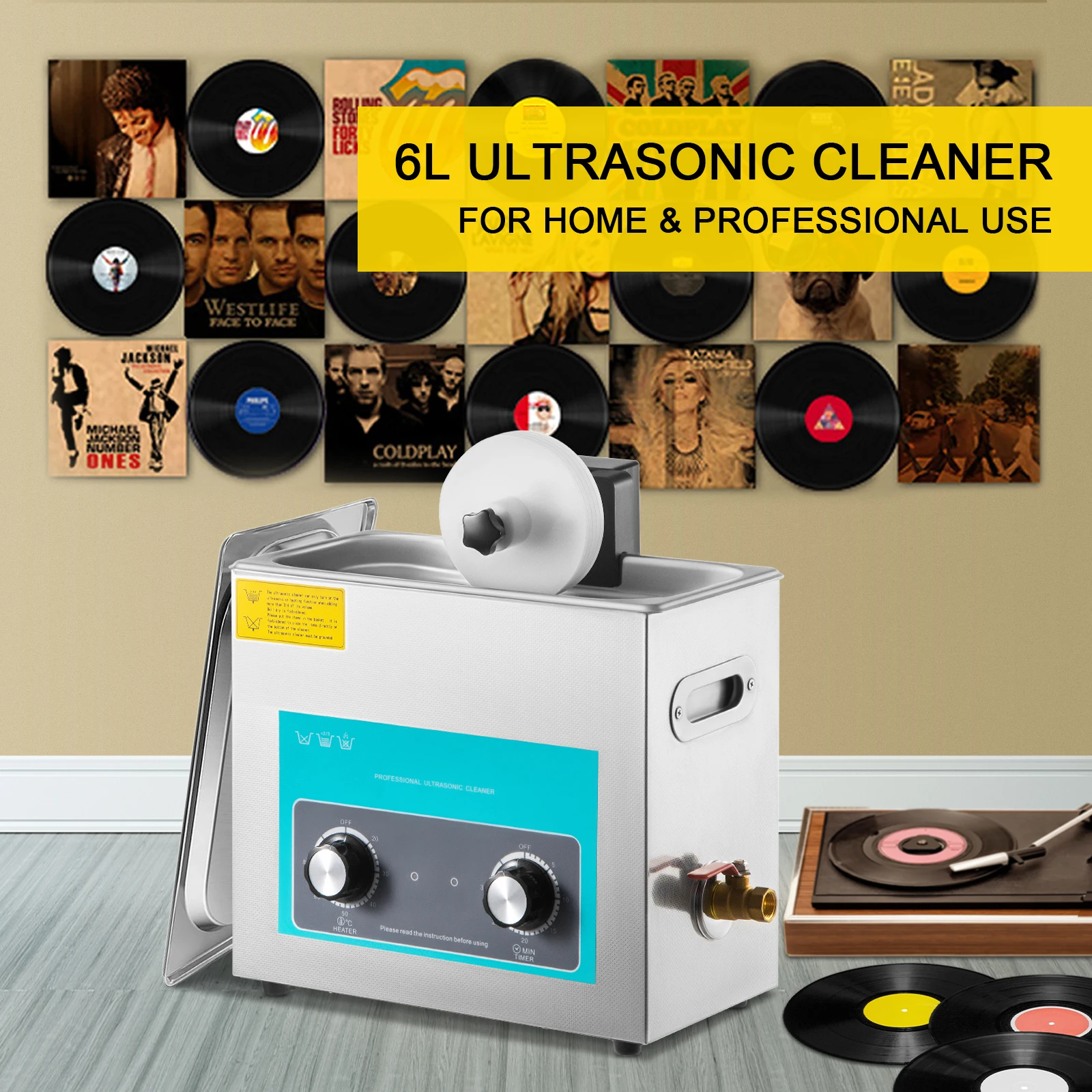 SIHAO 6L Vinyl Record Cleaner  - Vinyl Record Cleaner review and price