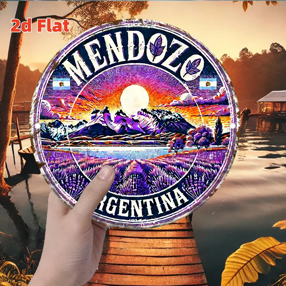 2D Flat, 2D Flat Retro Mendoza - Vintage Collectible Plates review and price