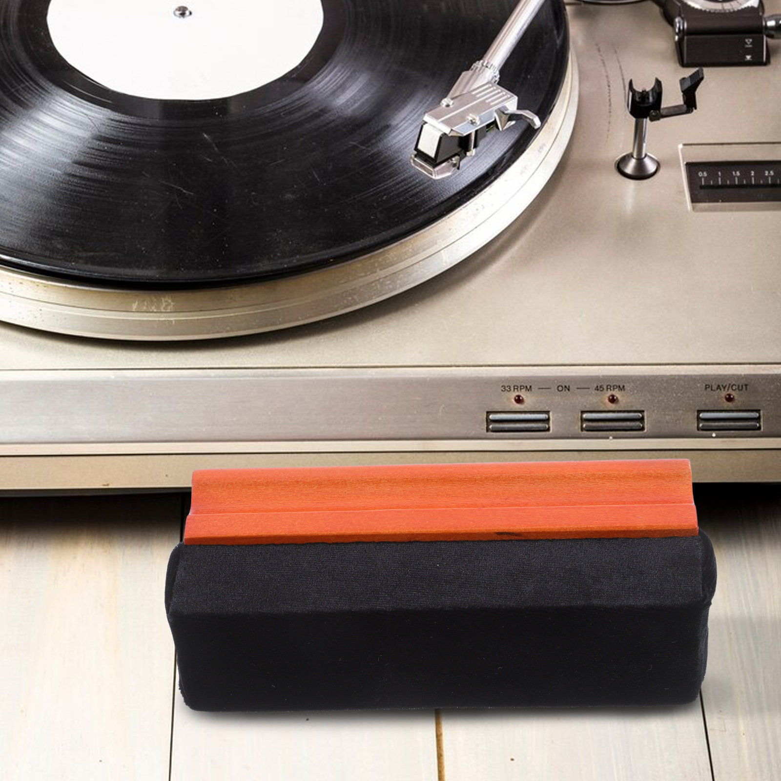 Vinyl Record Brush Black Glue  - Vinyl Record Cleaner review and price