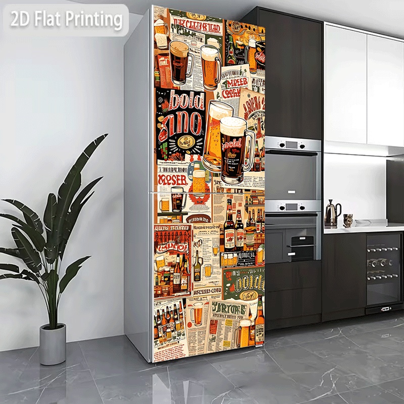 Refrigerator Sticker  Refriger - Vintage Collectible Posters review and price