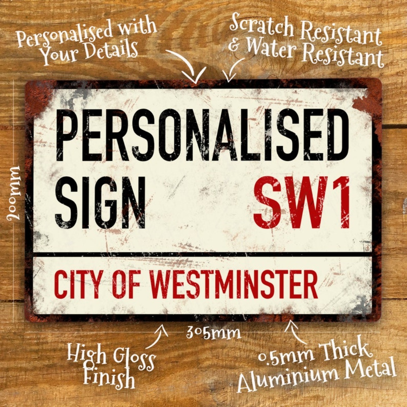 Custom Personalised Street Roa - Vintage Collectible Plates review and price